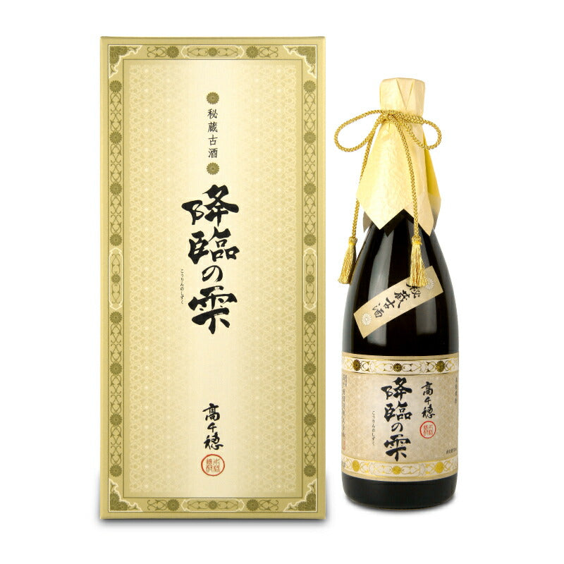 【ブラックフライデー限定!最大2,000円OFFクーポン配布中!】《送料無料》高千穂酒造降臨の雫黒麹全量仕込麦乙33度720ml本格焼酎