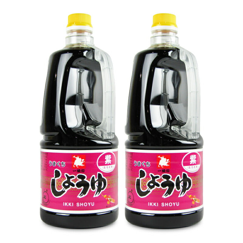 【マラソン限定!最大2160円OFFクーポン配布中!】緑屋本店紫醤油1.5L