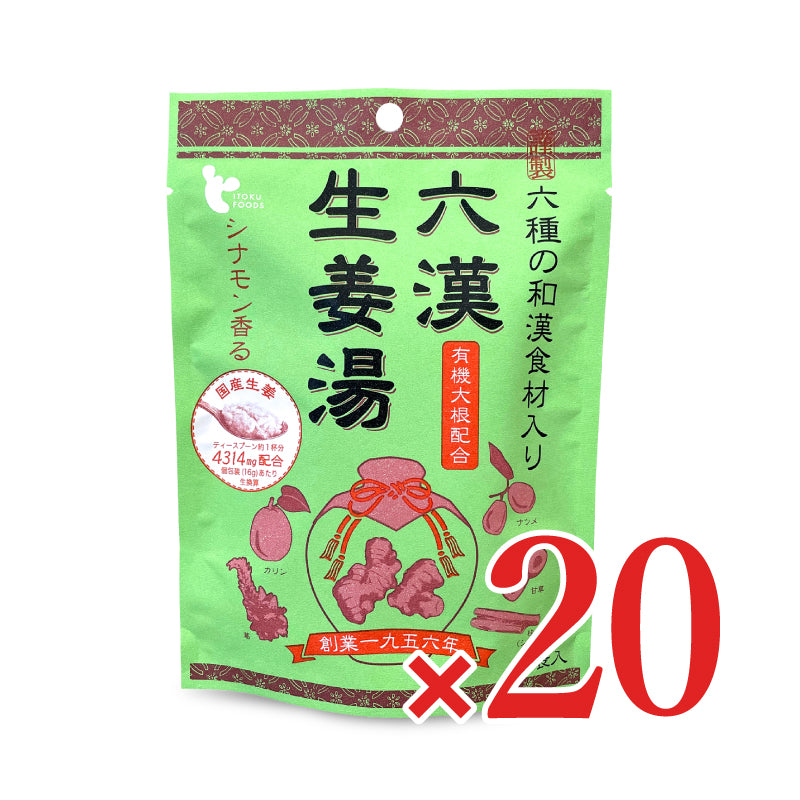 イトク食品 六漢生姜湯 (16g×4P)×10個 ケース販売