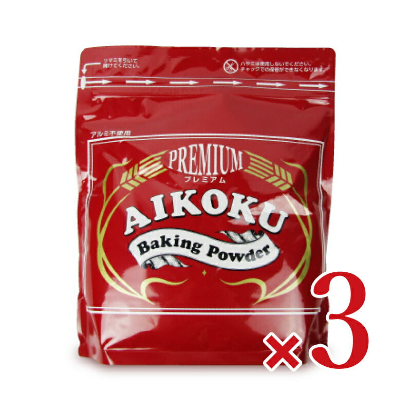 ベーキングパウダー赤プレミアム2kg×3袋