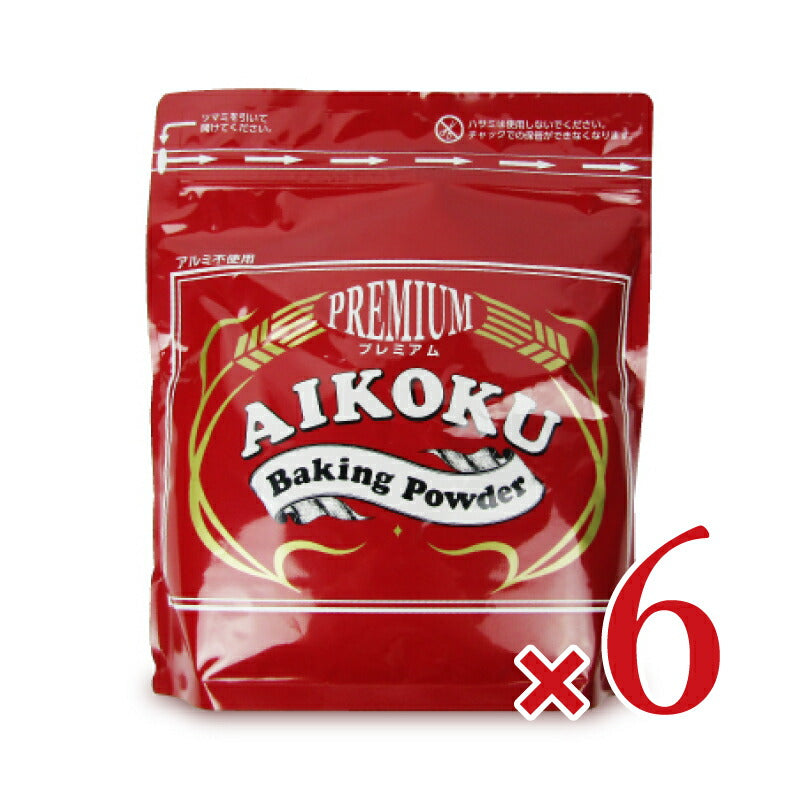 ベーキングパウダー赤プレミアム2kg×6袋