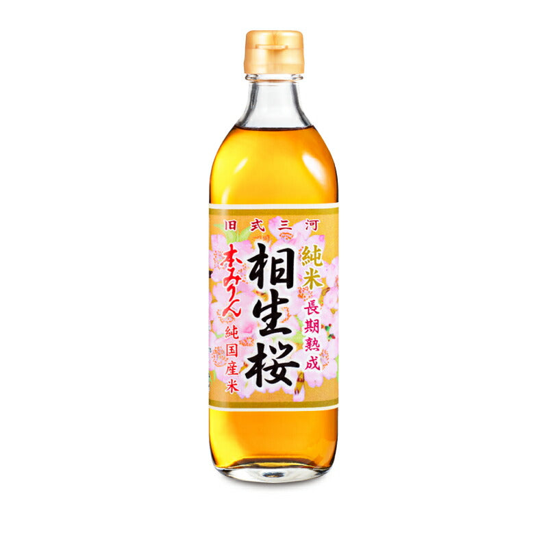 相生ユニビオ 相生桜 本みりん（純米三年熟成）500ml – にっぽん