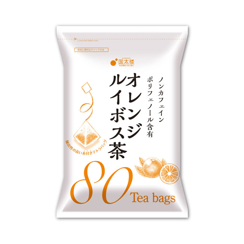 国太楼 オレンジルイボスティー 80P ティーバッグ – にっぽん津々浦々