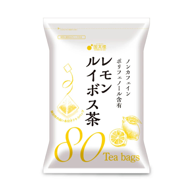 国太楼 レモンルイボスティー 80P ティーバッグ – にっぽん