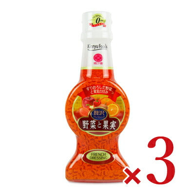 キンリュー希少糖贅沢ドレッシング野菜と果実230ml