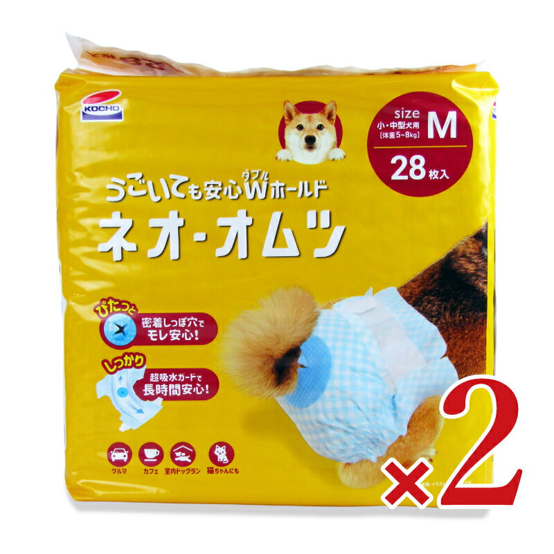 【マラソン限定!最大2200円OFFクーポン配布中】コーチョーネオ・オムツM28枚×2袋