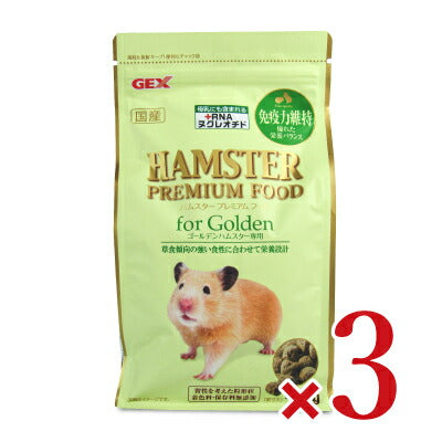 ジェックスハムスタープレミアムフードゴールデン専用400g