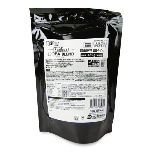 GEXジェックスレオパブレンドフード450g業務用