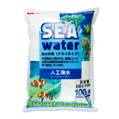 【39ショップ買いまわり限定!最大2000円OFFクーポン配布中】【ミライスタイル】ジェックス人工海水シーウォーター100L用