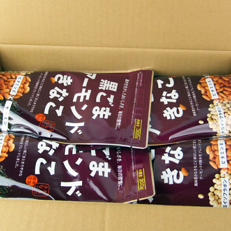 《送料無料》幸田商店黒ごまアーモンドきな粉300g×10袋ケース販売