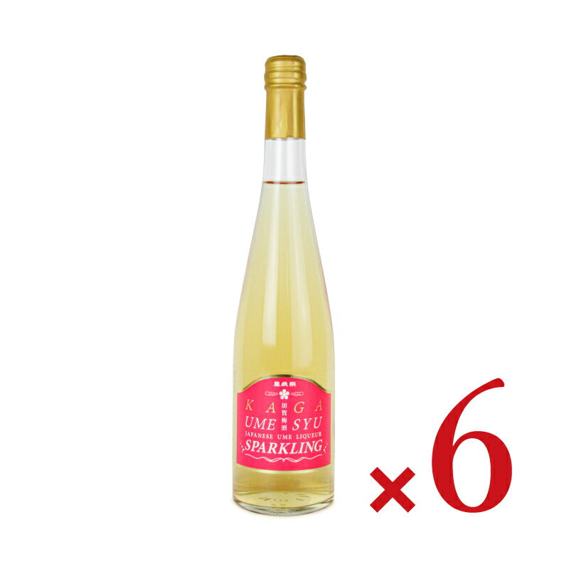 小堀酒造店萬歳楽加賀梅酒スパークリング500ml