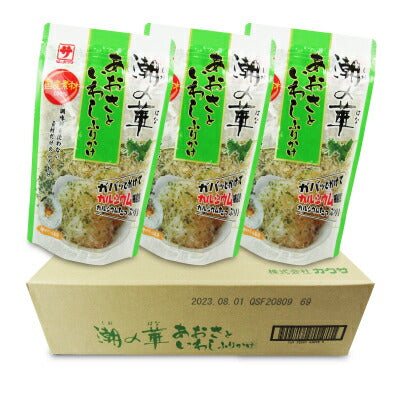 【楽天スーパーSALE限定!最大2000円OFFクーポン配布】カクサ潮の華あおさといわしふりかけ25g×10個セットケース販売