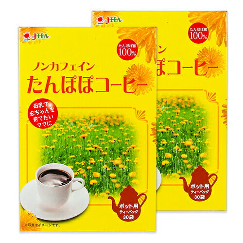 ゼンヤクノー ノンカフェイン たんぽぽコーヒー ポット用 3g × 30袋入 ティーバッグ
