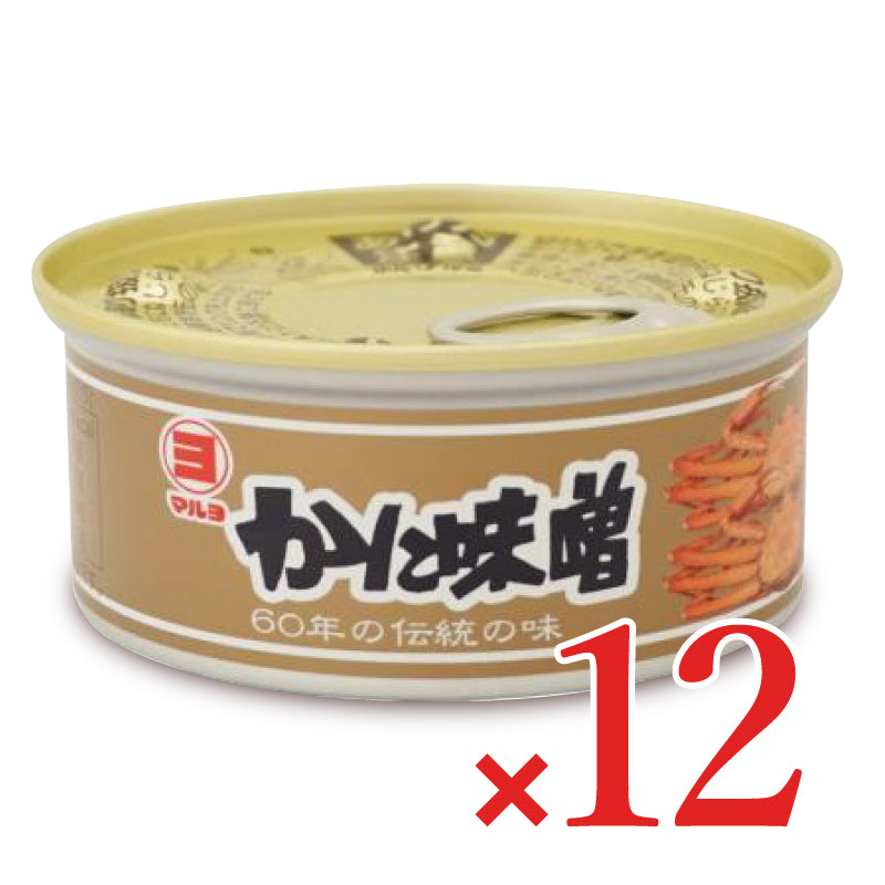 マルヨ食品 かに味噌 缶詰 100g