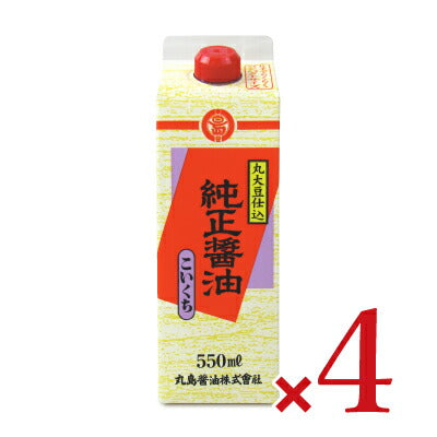 丸島醤油純正醤油(こいくち)550ml
