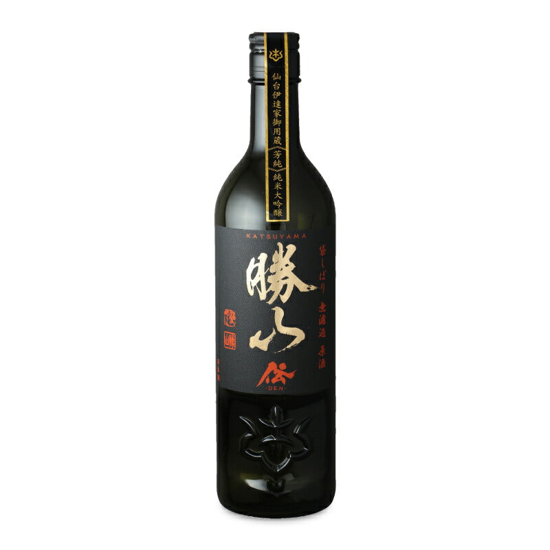 勝山 純米大吟醸 伝 -DEN- 720ml ＜でん＞ 化粧箱入り ［仙台伊達家