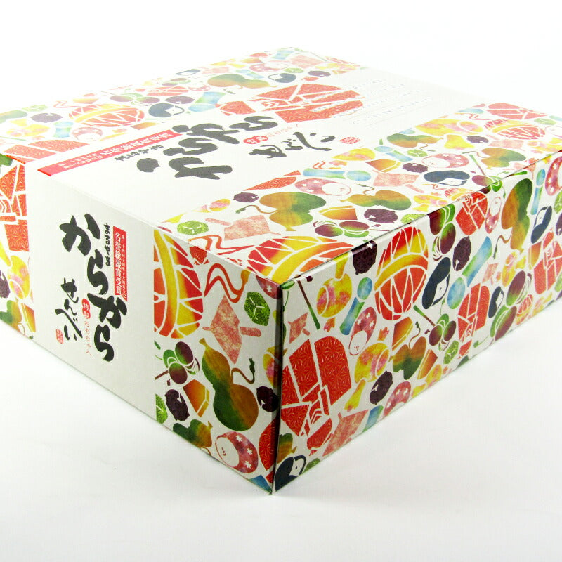 【最大2200円OFFのスーパーSALE限定クーポン配布中!】《送料無料》宇佐美煎餅店まるやまからからせんべい(民芸玩具)20個袋入