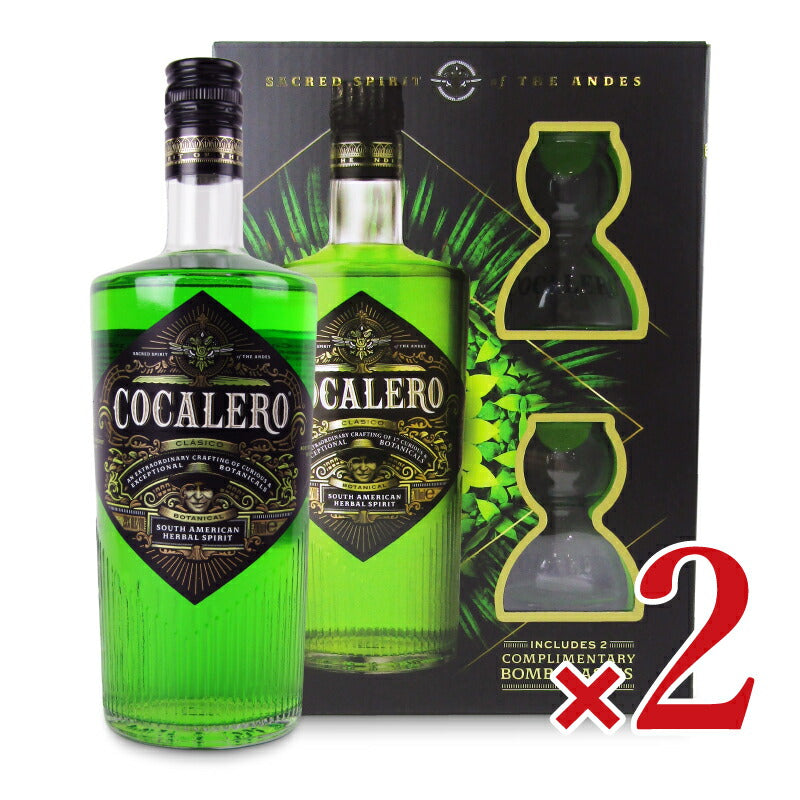 【スーパーSALEで使える!最大2000円OFFクーポン配布中!】《送料無料》コカレロクラシコ700ml&ボムグラス2個入りセット×2セット正規品