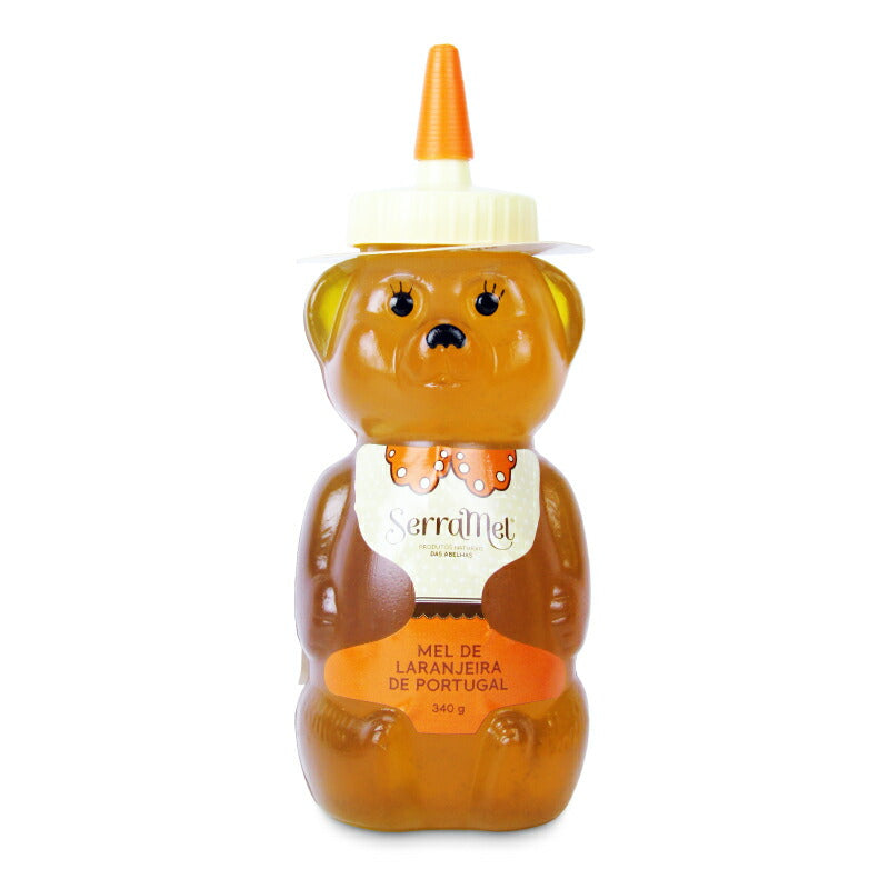 クマちゃんハチミツ(オレンジの花) 340g [メルカード・ポルトガル