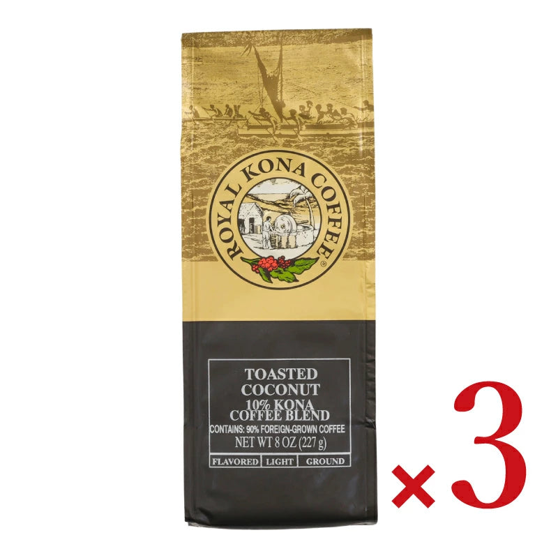 ロイヤルコナ トーステッドココナッツ 227g