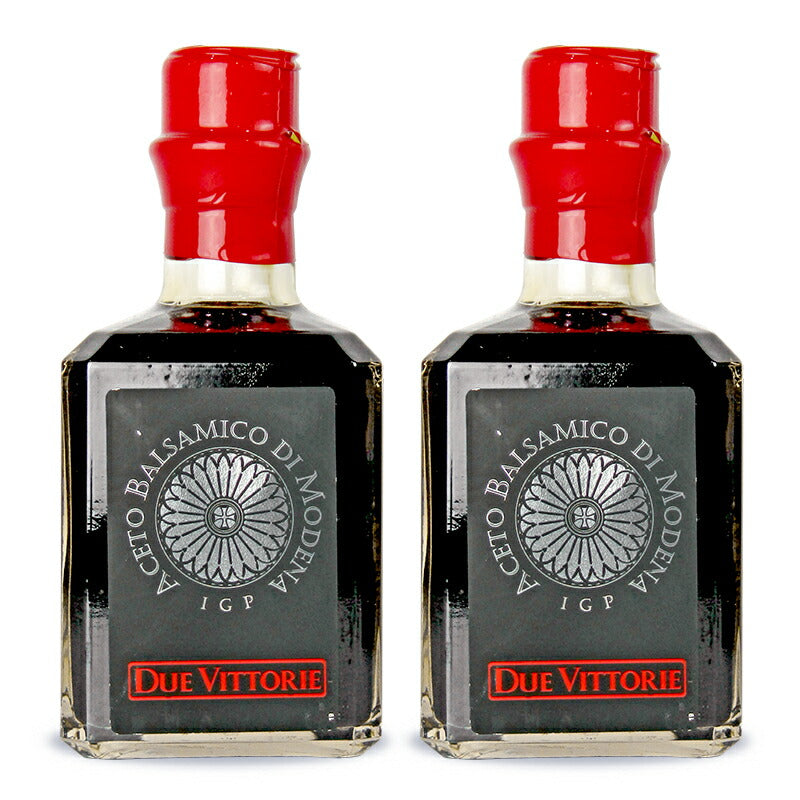 【マラソン限定!最大2000円OFFクーポン配布中!】《送料無料》ドゥエ・ヴィットーリエバルサミコ・ビネガー250ml×2本