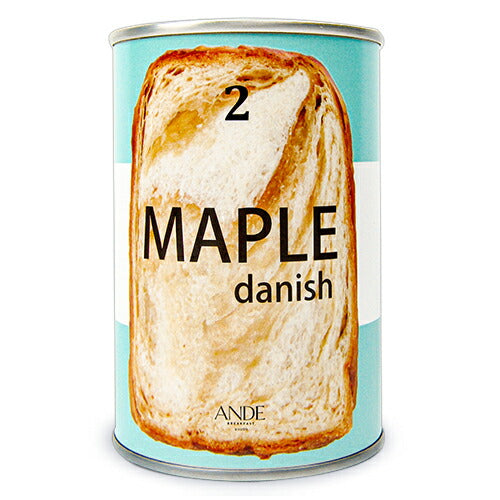 アンデ デニッシュ缶 メープル デニッシュパンの缶詰 – にっぽん