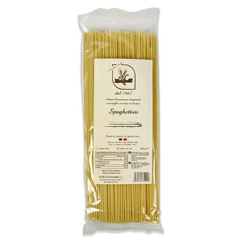 【11月1日限定!1,000円OFFクーポン!】《メール便選択可》カーサ・モリミマシャレッリスパゲッティーニ職人パスタ500g