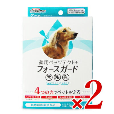 ドギーマンハヤシ薬用ペッツテクト+フォースガード小型犬用3本入