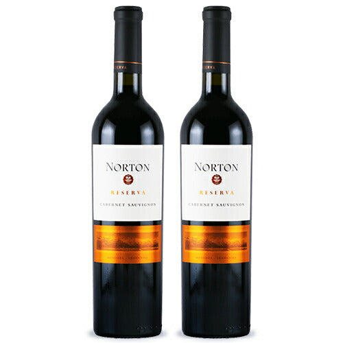 【お買い物マラソン限定クーポン発行中!】《送料無料》ボデガ・ノートンレゼルヴァ・カベルネ・ソーヴィニヨン赤ワインフルボディ750ml×2本セット