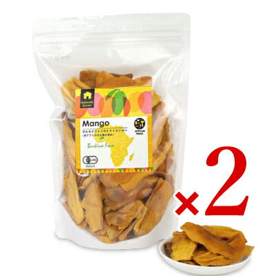 《送料無料》アフリカンスクエアーブルキナファソのドライマンゴー500g×2袋セット