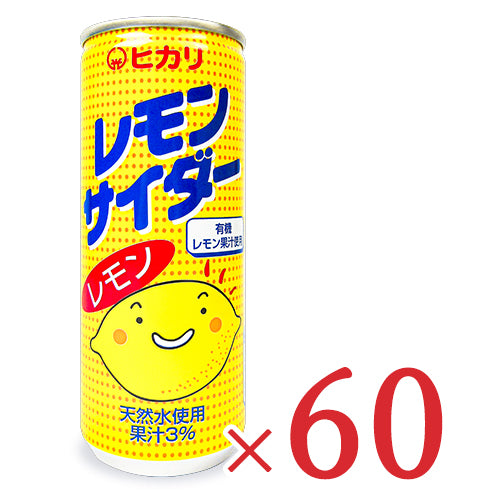 光食品 レモンサイダー 250ml × 30本 ケース販売