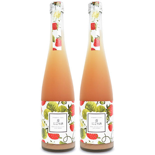 ほまれ酒造会津ほまれ苺にごり酒500ml×2本《あす楽》