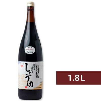 ヤマヒサ 頑固なこだわり醤油 こい口 1.8L (1800ml) [杉樽仕込 ヤマヒサ 頑固なこだわり醤油 こい口 1.8L (1800ml) [杉樽仕込