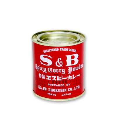 エスビー食品 S&B 赤缶 カレー粉 84g ［ヱスビー食品］【S&Bスパイス