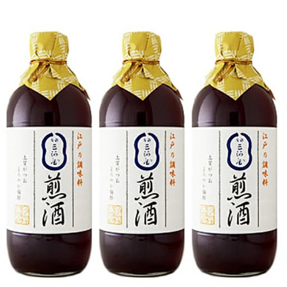 銀座三河屋 煎酒 (いりざけ) 大 600ml 【鰹 だし 花がつお 調味料 江戸料理 鍋料理】