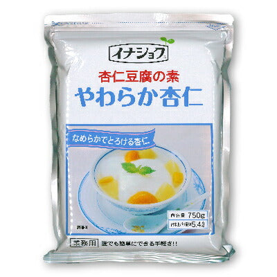 杏仁豆腐の素 やわらか杏仁 750g [伊那食品工業]【スイーツ デザート