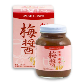 無双本舗 生姜・番茶入り梅醤 250g ［ムソー］【番茶 梅醤番茶 梅