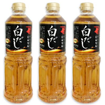にんべん白だし1000ml×3本(希釈タイプ)【にっぽん津々浦々】