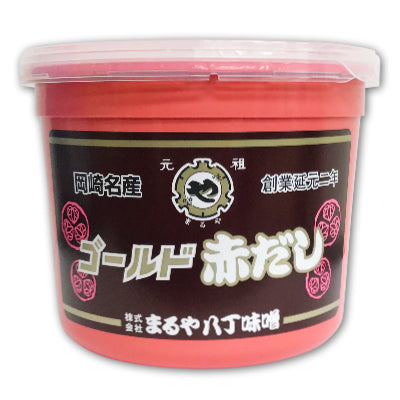 まるや八丁味噌 ゴールド赤だし 800g 【味噌 みそ 八丁みそ 赤だしみそ