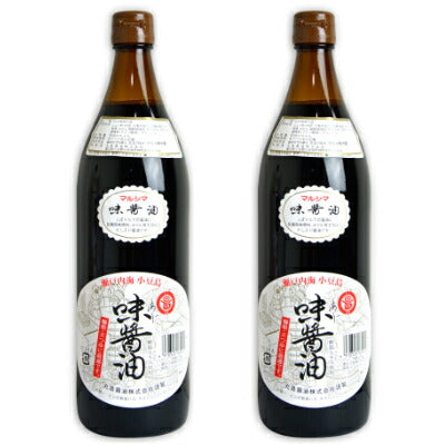 丸島醤油味醤油(だし醤油)900ml×2本【にっぽん津々浦々】