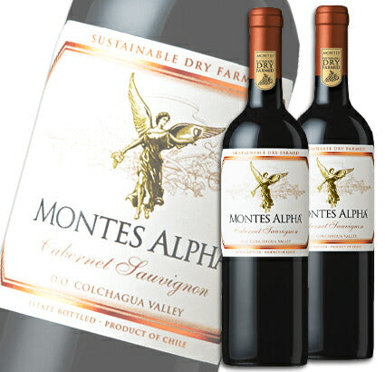 モンテスアルファカベルネ・ソーヴィニヨン赤750ml×2本【にっぽん津々浦々】