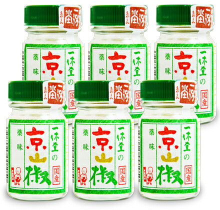 一休堂山椒粉瓶入8g×6本【にっぽん津々浦々】