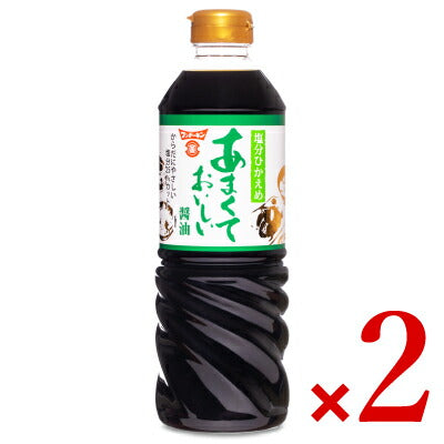 フンドーキン醤油あまくておいしい醤油塩分控えめ720ml