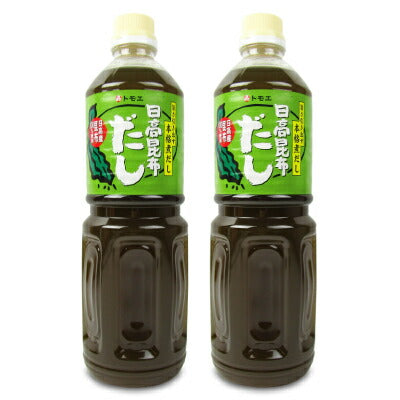 福山醸造トモエ日高昆布だし1Lペット