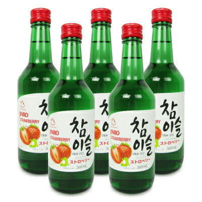 JINRO眞露(真露)チャミスルストロベリー360ml