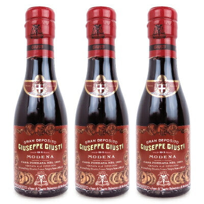 ジャパンソルトGIUSTIジュスティバルサミコ酢3メダル12年100ml《あす楽》