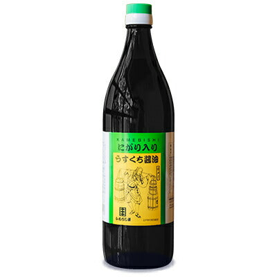 かめびし にがり入り うすくち醤油 900ml 【本醸造 淡口醤油 薄口醤油