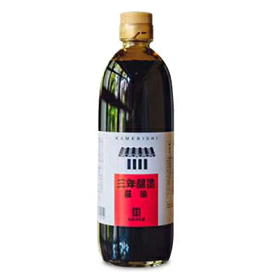 かめびし 三年醸造醤油 500ml ＜再仕込しょうゆ＞ – にっぽん津々浦々