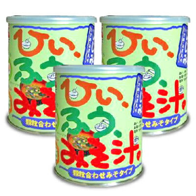 【最大2,000円OFFクーポン配布中!楽天スーパーSALE!】《送料無料》かねさCL65ひいふうみそ汁しじみ329g×3缶インスタント