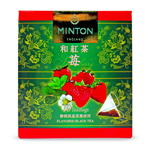 ミントン 和紅茶 苺 2g × 10P 共栄製茶 ティーバッグ – にっぽん